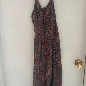 Plaid maxi dress Aeropostale